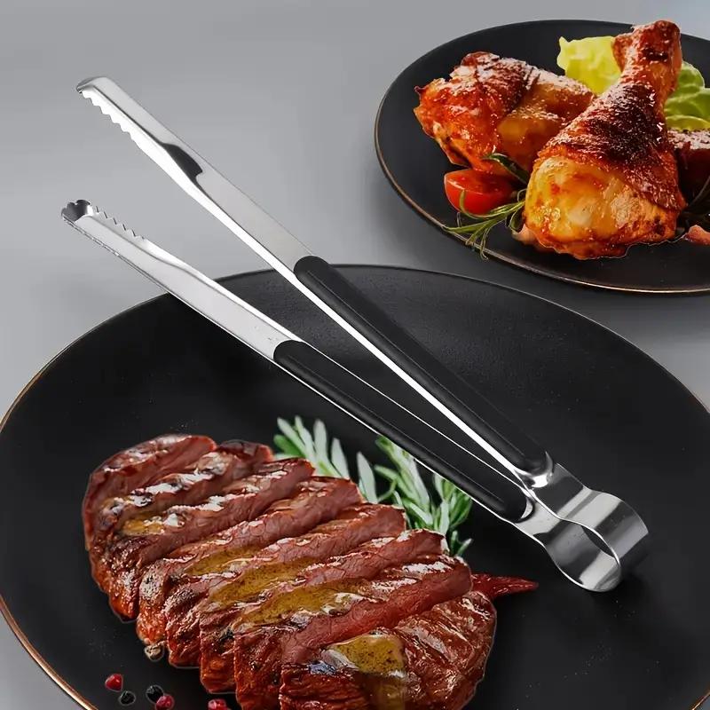 Stainless Steel Korean Barbecue Clips Restaurant Food Clips Japanese Food Food Clips Bread Steak Barbecue Clips