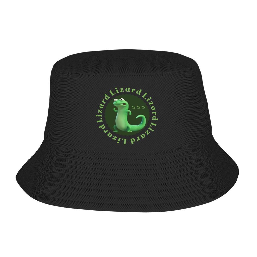 Hoppers Tom Lizard Bucket Hat  Hawaii FisherUnisex Caps Breathable Vacation Sun Hats For Couple Korean Graphic Cap