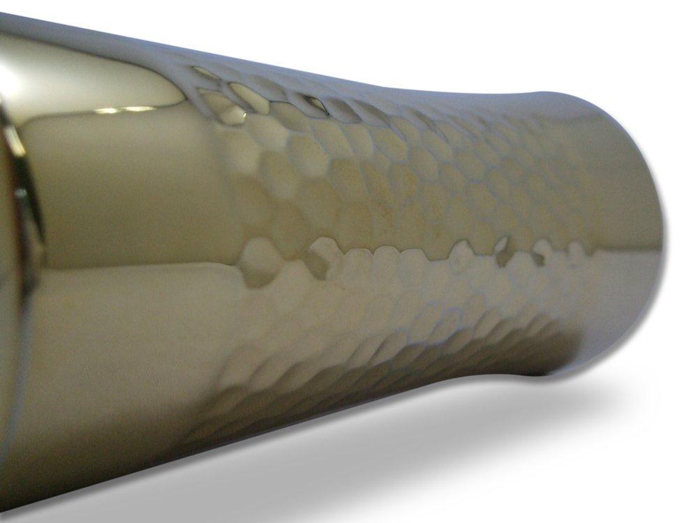 Hashimoto Metal Stainless Steel Hammered Tumbler 350cc 24K Gold Plated Inside and Outside HK-9