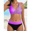 Fashion Striped Printed Bikini Set, Sexy Two-piece Swimsuit, Charming Style Swimsuit