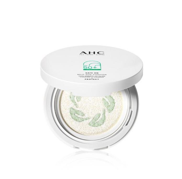 AHC Safe On Mild Sun Cushion SPF50+ PA++++ 25g | Sensitive Skin UV Protection
