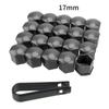 20/40/60/80Pcs Car Wheel Nut Caps Protection Covers Caps Anti-Rust Auto Hub Screw Cover Car Tyre Nut Bolt Exterior Decoration