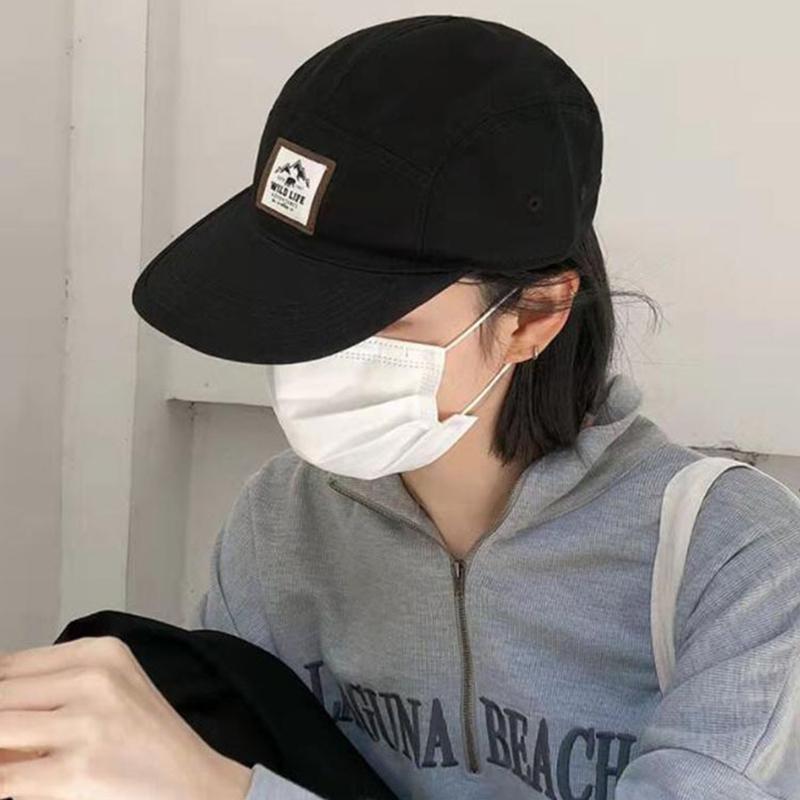 Flat Brim Peaked Cap For Men Women Fashion Baseball Hat Cotton Casual Snapback Sun Visors Hip Hop Bonnet