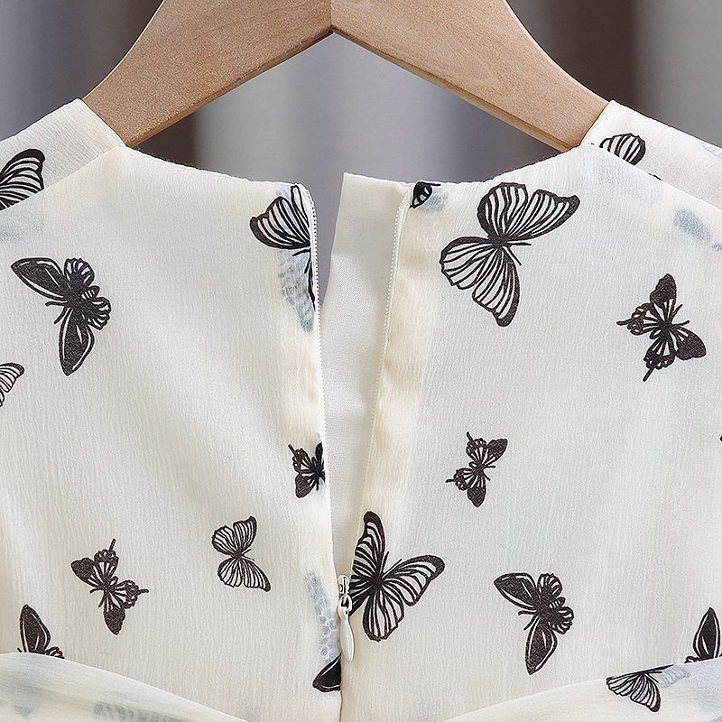 Girls' Dress Summer Hanfu Children's Chinese Style Women's Treasure Summer Dress Dress