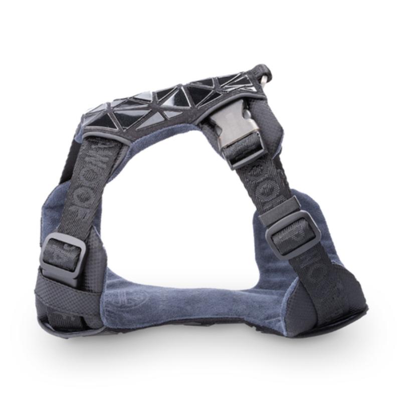 Designový hrudní postroj pro domácí mazlíčky Flitrový postroj pro velké psy Luxusní obojek pro psy s ochranou proti výbuchu Příslušenství pro psy