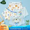 Boys' Soft Breathable Cartoon Boxer Briefs 4-Pack
