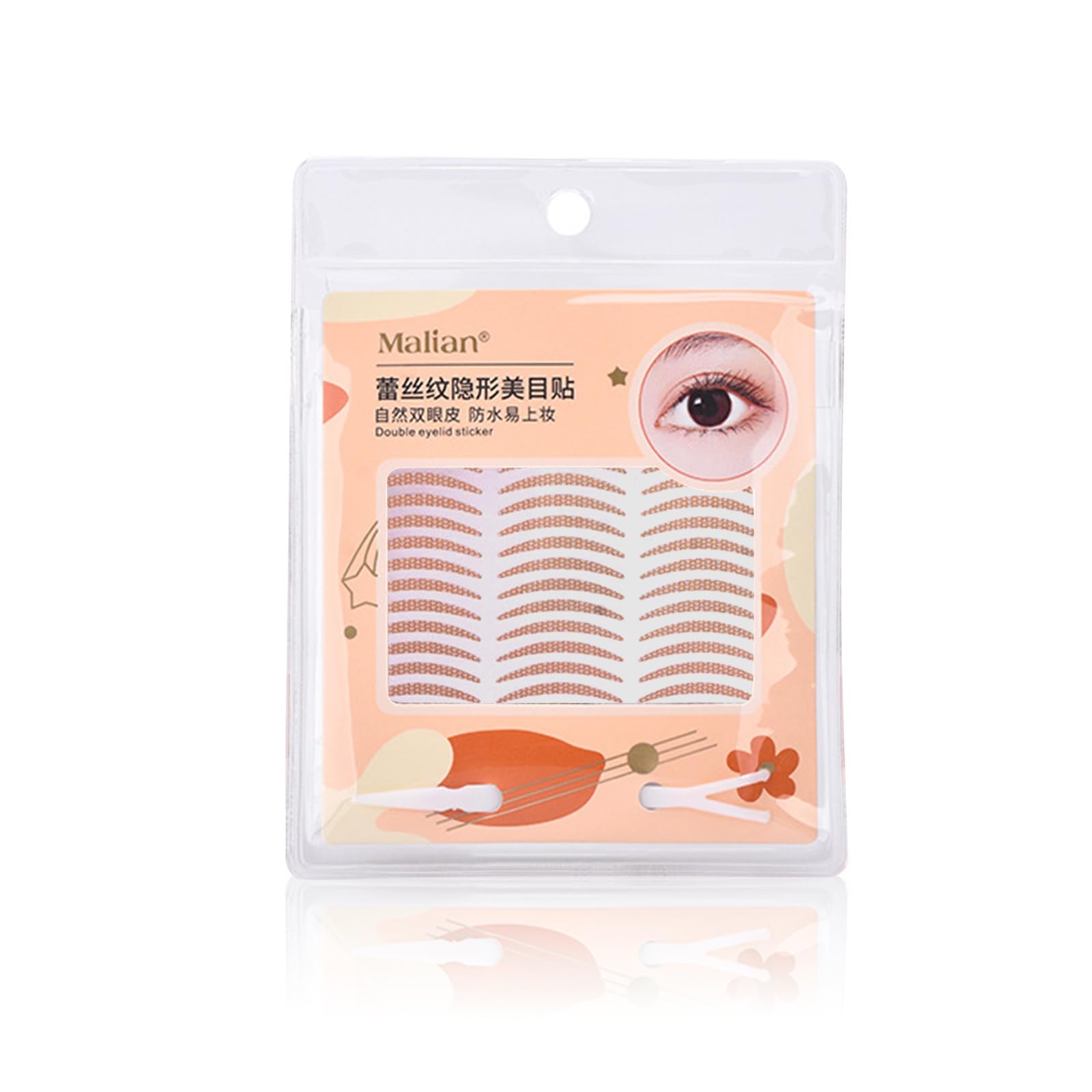 

Gevlonecirly Double Eyelid Tape, Matte Finish, Eye Contouring Tape, Sheer, High Color Payoff, Beginner-Friendly, Y-Shaped Guide Fork Included, 240