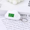 Cloud Design Portable Clock Keychain