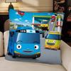 Tayo The Little Bus Pillow Case Fashion Square Pillowcase Bedroom Sofa Room Ins Decoration Leisure