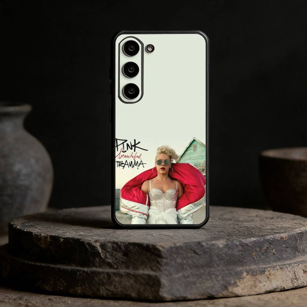 

P-P!nk Pink Alecia Beth Phone Case For Samsung Galaxy A13,21s,22,31,32,52,53,71,72,73,Soft Black Cover Samsung a30 a20