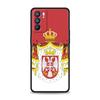 Phone Case For Oppo Reno13 Reno12 Reno11 F Reno10 Pro A54 A53 A95 A76 A74 A57 A98 A80 A79 5G A78 4G Cover Serbia flag Badge
