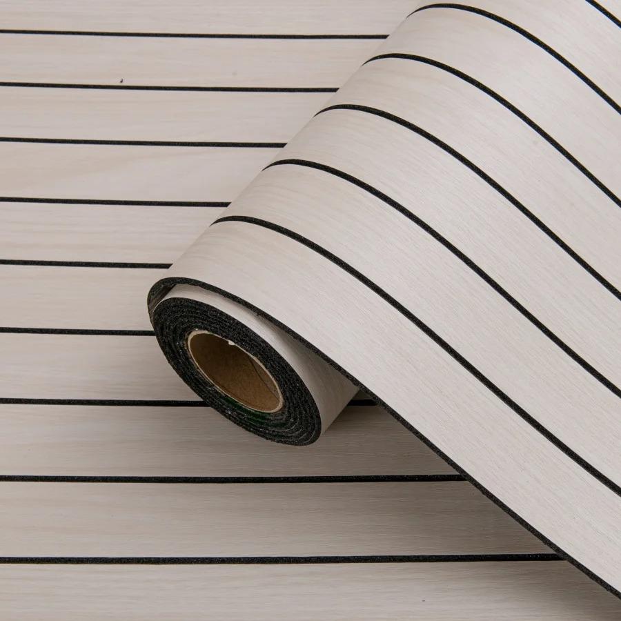 1 Roll Self-Adhesive 3D Wood Grain Vinyl Wall Panels-Easy to Install for Ceiling-Home Decor for Living Room,Bedroom,Restaurant