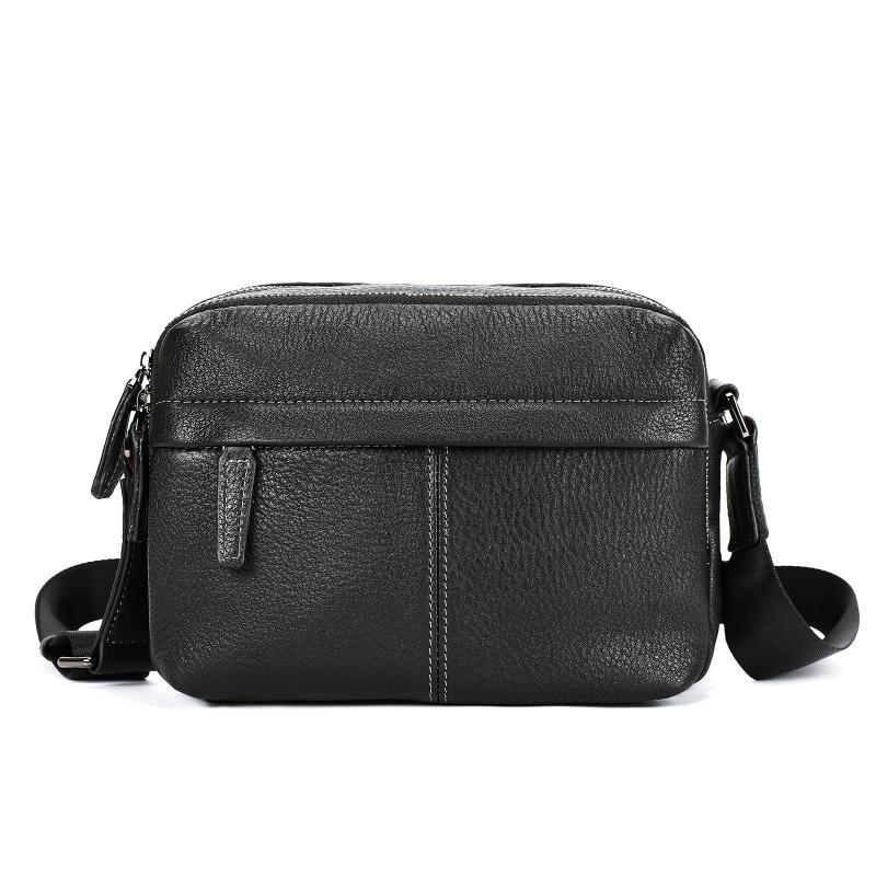 High-end Single-shoulder Bag Made of Cowhide, Horizontal Square, Simple Genuine Leather Crossbody Bag, Small Crossbody Bag