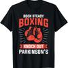 Rock Steady Boxing Knock Out Parkinsons Boxer T Shirt Vintage Graphic Designer Clothes Homme Casual Breathable Soft