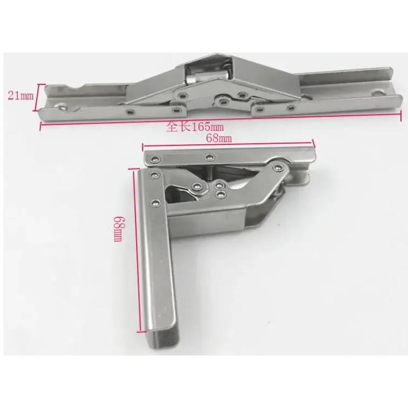 2/8pcs Shelf Bracket 90 Degree Folding Hinge Support Combination Hidden Combination Hidden Bracket Table Holder Furniture Parts