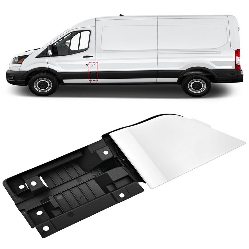 Petrol Fuel Filler Tank Housing Cover & Flap Cap for Ford Transit 150 250 350 350HD 2015- CK4Z5427936A CK4Z61405A26B