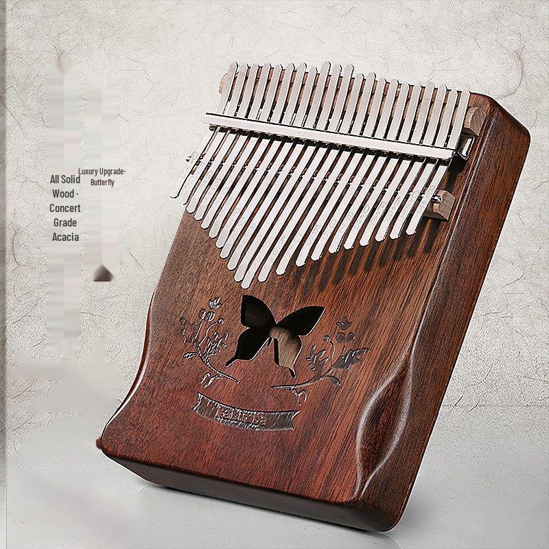 17/21-Ton Daumenklavier Kalimba - Beliebtes kleines Musikinstrument Souvenir