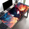 Large Multi-Size Non-Slip Rubber Base Spiderman, Heroic, Dynamic Mouse Pad, Stitched Edges Keyboard Desk Mat for School, Office, Home, Gift