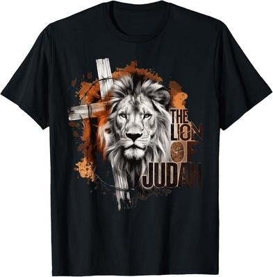 Jesus Lion of Judah Christian Faith for Men and Women T-Shirt