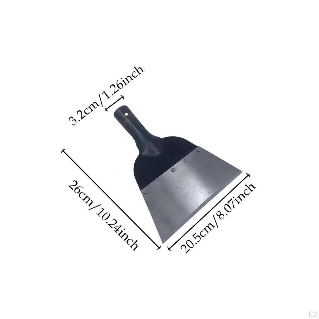 Garden Cleaning Spade Head Multifunction Carbon Steel Weed Remover Practical Snow Weeding