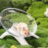 Hamster Wheel Toy Hermit Crab Climbing Toy Silent Hamster Flying Saucer Running Exercise Wheel Small Animals Cage Accessory Tank Accessory