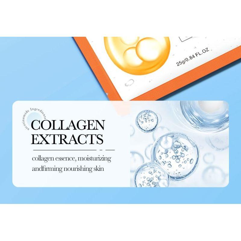 BIOAQUA - 3 Steps Moisturizing Anti Wrinkle and Rejuvenating Collagen Mask