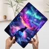 Cat Under Aurora Borealis Tinplate Poster Customized Wall Art Vintage Retro Metal Signs for House Decor Wand Deko Man Cave Room