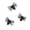 50/100pcs Halloween Black Spiders Small Luminous Plastic Spider Halloween Party Home Decoration Tricky Prank Toy Haunted House