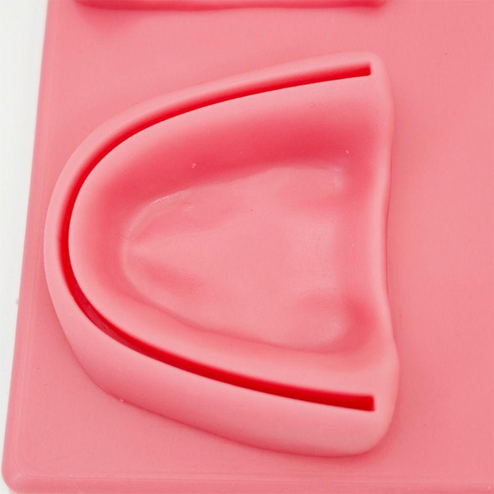 Silikon Zahnlehrmodell 4 Wundtypen Gingivale Naht Trainingsmodell Für Zahnarztunterricht