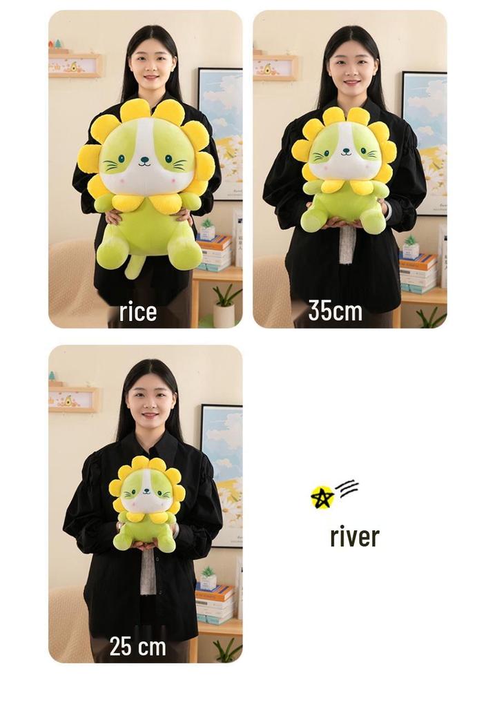 Sunflower Cat Plushies - Wedding Toss and Event Gifts