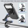 360° Swivel Motorcycle Phone Holder Waterproof Phone Navigation Holder  Outdoor Riding