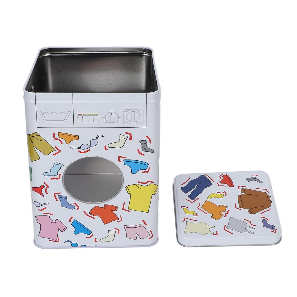 Laundry Detergent Powder Storage Box Simple Unique Cute Household Item Socks Container Organizer