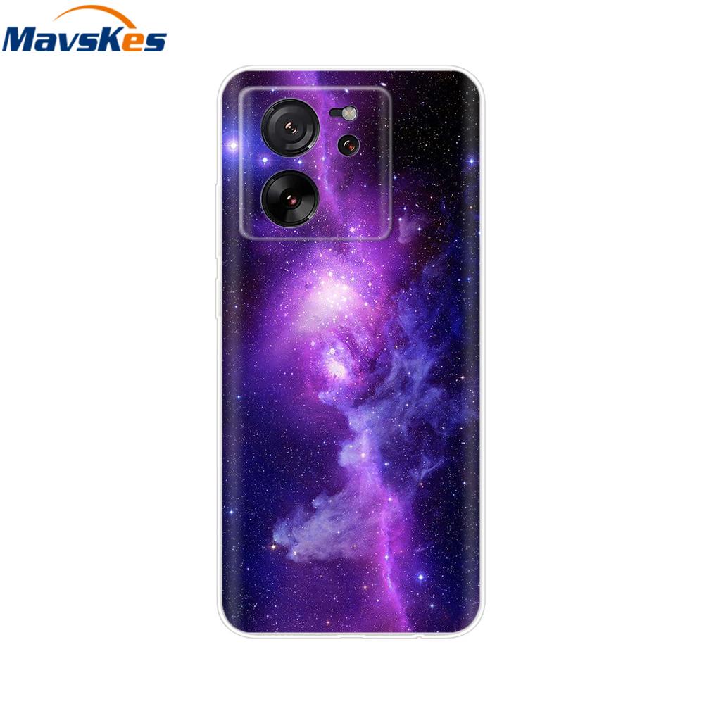 Clear Silicone Case For Xiaomi 13T Pro Back Cover For Xiaomi 13T Case Soft TPU Bumper Protective Phone Cases Mi13T Fundas Coque