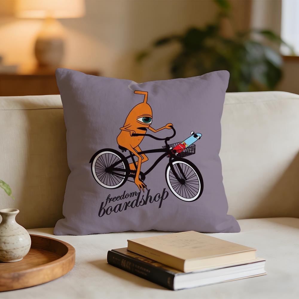 

TToy MMachineS SSkateS Cushion Cover Short plush pillowcase for bed sofa carwashable 30x30cm