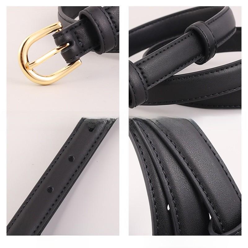 Genuine Leather Womens Casual Belt With Pin Buckle For Dresses And Pants Perfect For Spring 2026