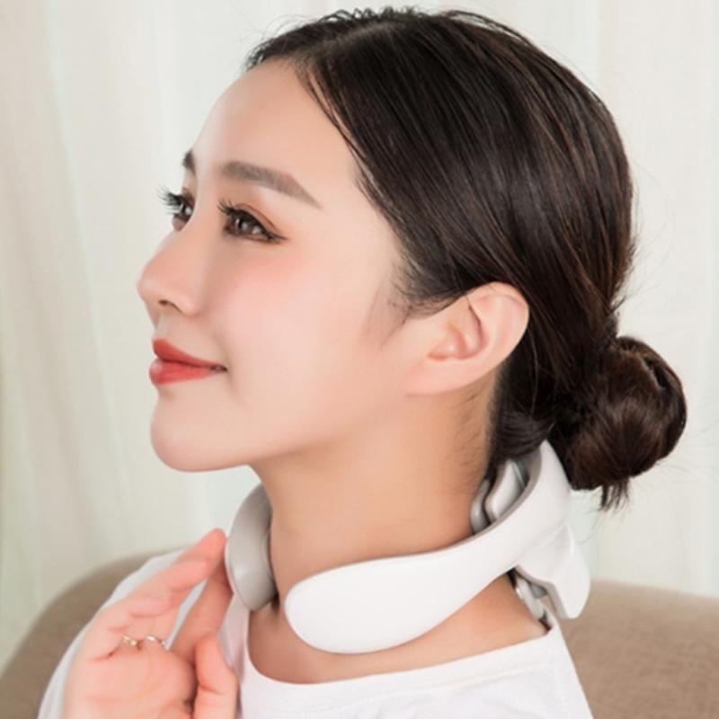 Neck Massagers for Pains Relief Deep Tissue,Electric Portable Neck Massagers with Heat for Women Men Gift