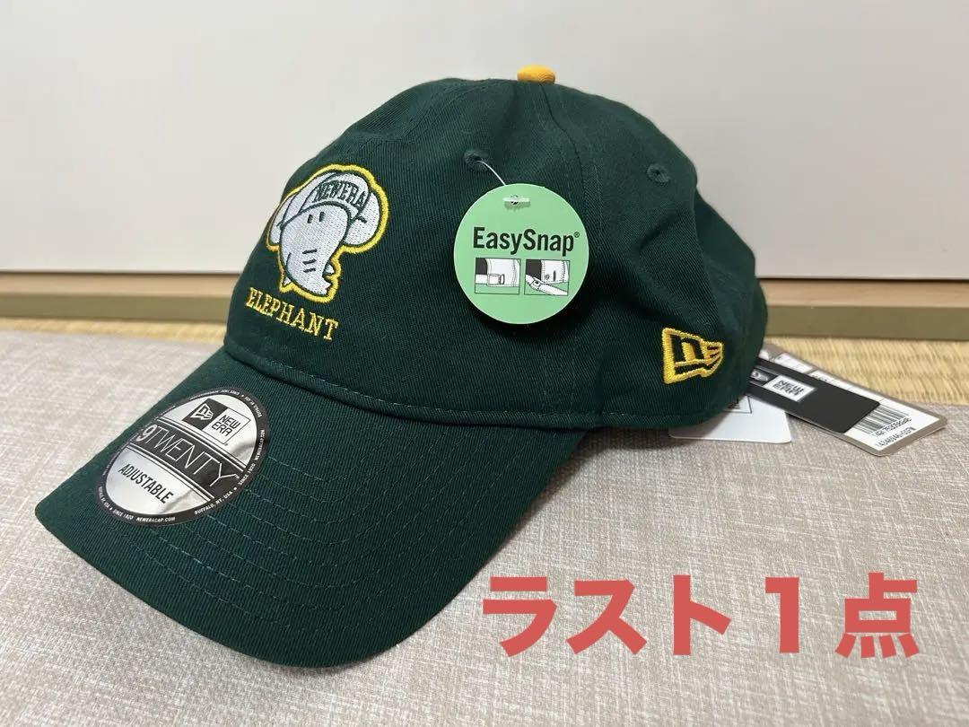 

[USED] Last one left: New Era Tabekko Animal Elephant Green