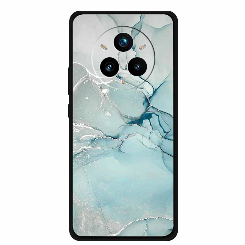 For OPPO Realme 14 Pro Case Marble Soft TPU Phone Back Cover For Realme 14 Pro Plus Pro+ Shockproof Silicone Mica Painted Coque
