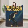 Super Star Michael Jackson Blanket Velvet Autumn/Winter  Multi-function Super Soft Throw Blankets for Bedding Car Bedspreads