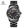 Ochstin New Luxury Stainless Steel Watch Fully Automatic Mechanical Movement Wristwatch Waterproof Men's Watches