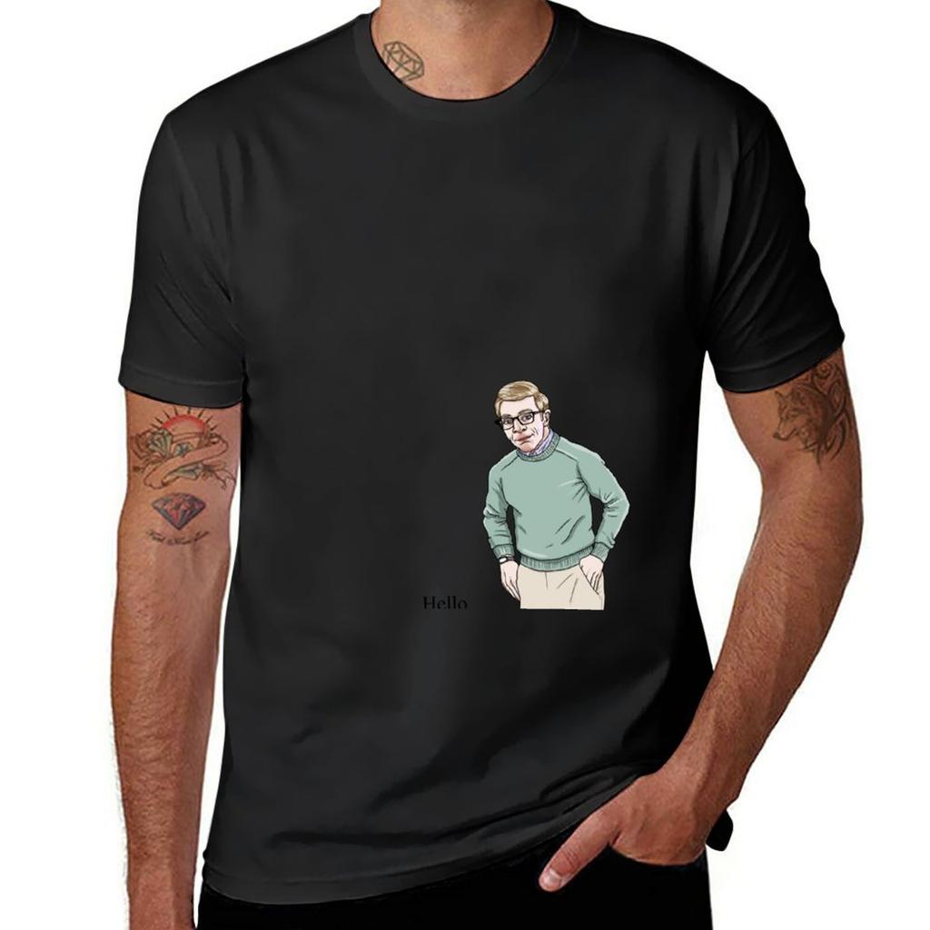 Hello My Name Is Joe Pera TShirt Boys Whites Funnys Anime Short Sleeve Tee Slim Fit T Shirts for Men