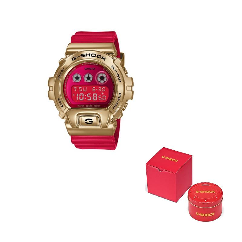 CASIO Men Full Metal Series Red Watch GM-6900CX-4PFN GM-6900CX-4PFN Red Strap