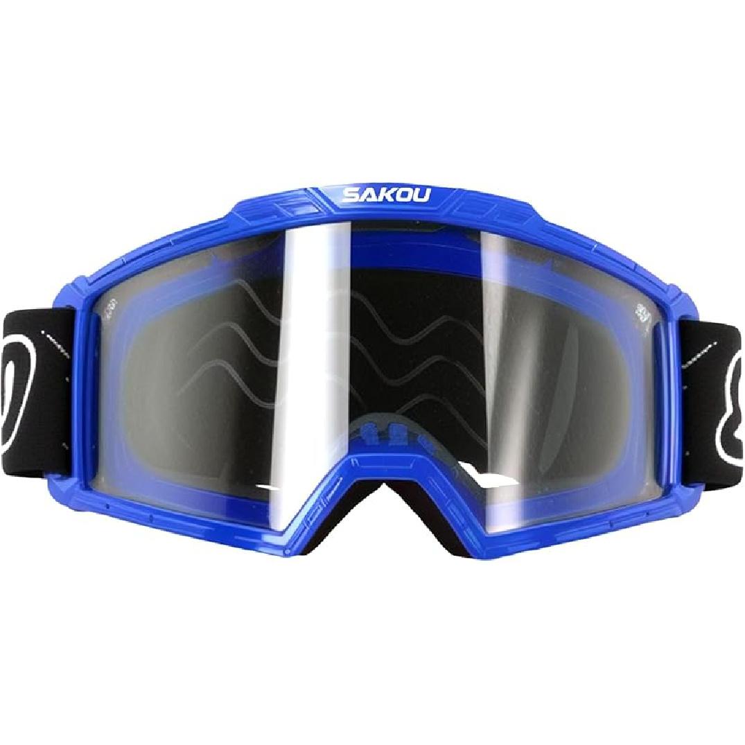 SAKOU Anti Fog Kids Youth Motorcycle Motocross Dirt Bike ATV Goggles For Boys Girls Aged 3-12