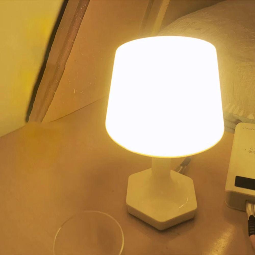 Gentle Illumination USB Rechargeable Bedside Lamp Eye Caring Night Light Children Kids Room
