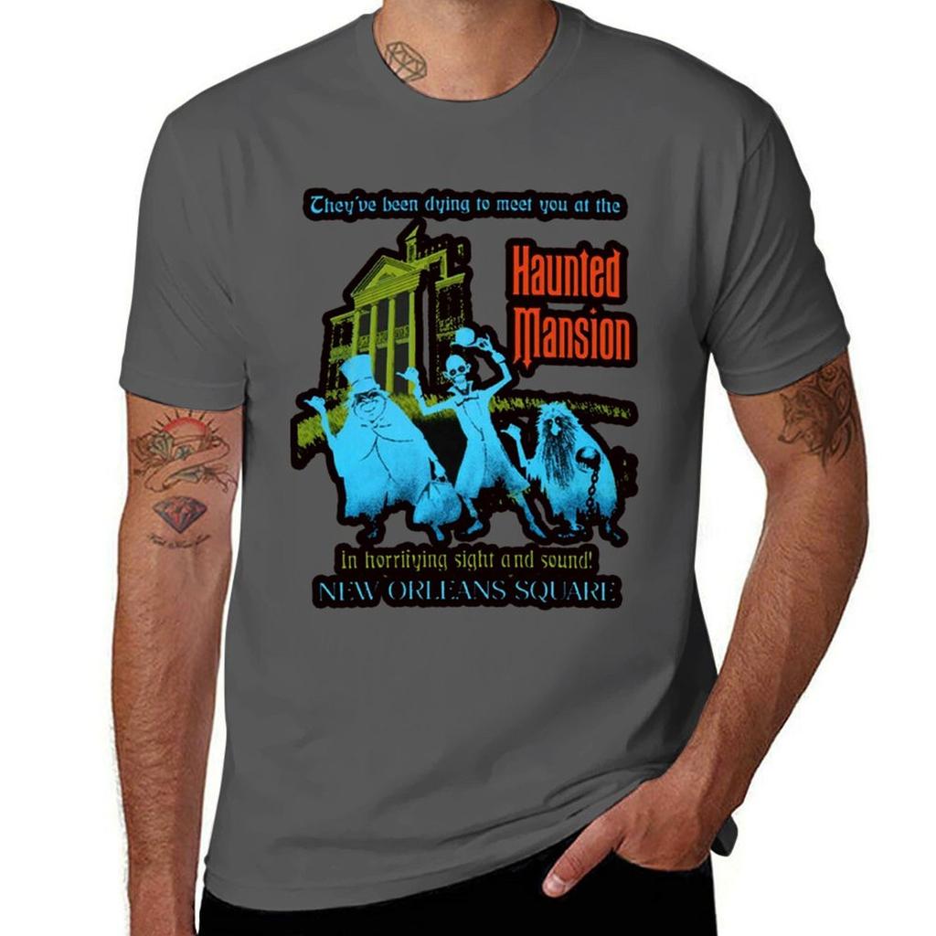 The Haunted Unisexsion Hat Box Halloween Shirt TShirt Creative Graphic Tee Shirt TShirt