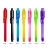 UV-lyspenn Usynlig magisk blyant Hemmelig fluorescerende penn for barn Barnetegning Maleri Highlighter Penn Skrivesaker