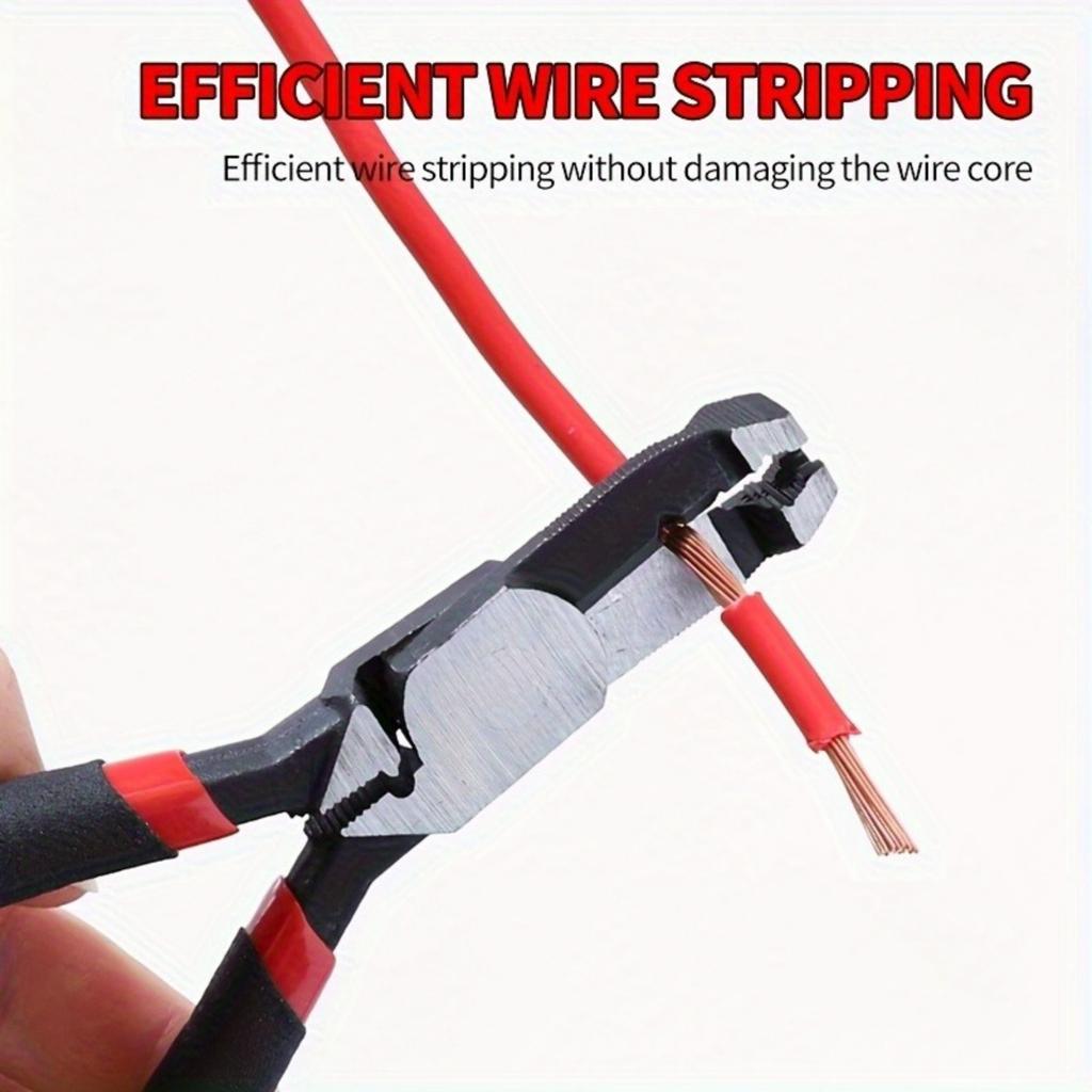 Slide-tooth Screwdriver, Screw Removal Tool, Carpenter's Pliers, Rusted Screw Extractor, Slide-tooth Screwdriver, Multi-functional Wire Stripper
