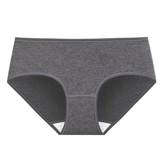 Women's Cotton Hipster Panties Cheeky Stretch Soft Bikini Underwear Mid Rise Full Coverage Ladies Briefs