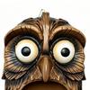 Tree Face Bird Feeder, Funny Tree Face Garden Sculpture, Outdoor Decorative Bird Feeder for Trees Fences Posts Walls