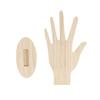 Wooden Hand Form Bracelet Bangle Display Stand Mannequin Palm Shaped Ring Storage Holder Desktop Jewelry Organizers